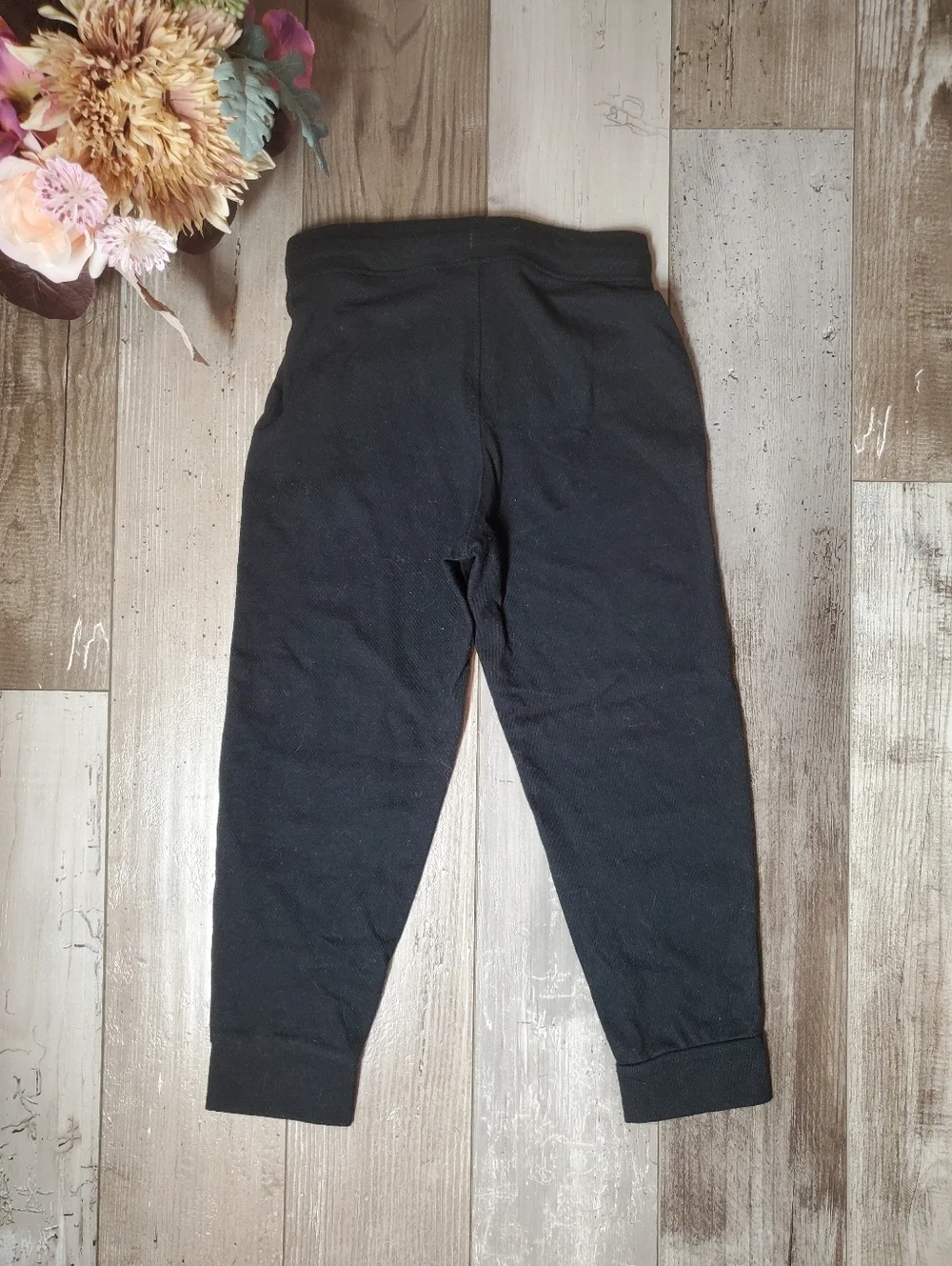 Old Navy Black Lightweight Joggers Size 4T Boy Functional Drawstring NWOT